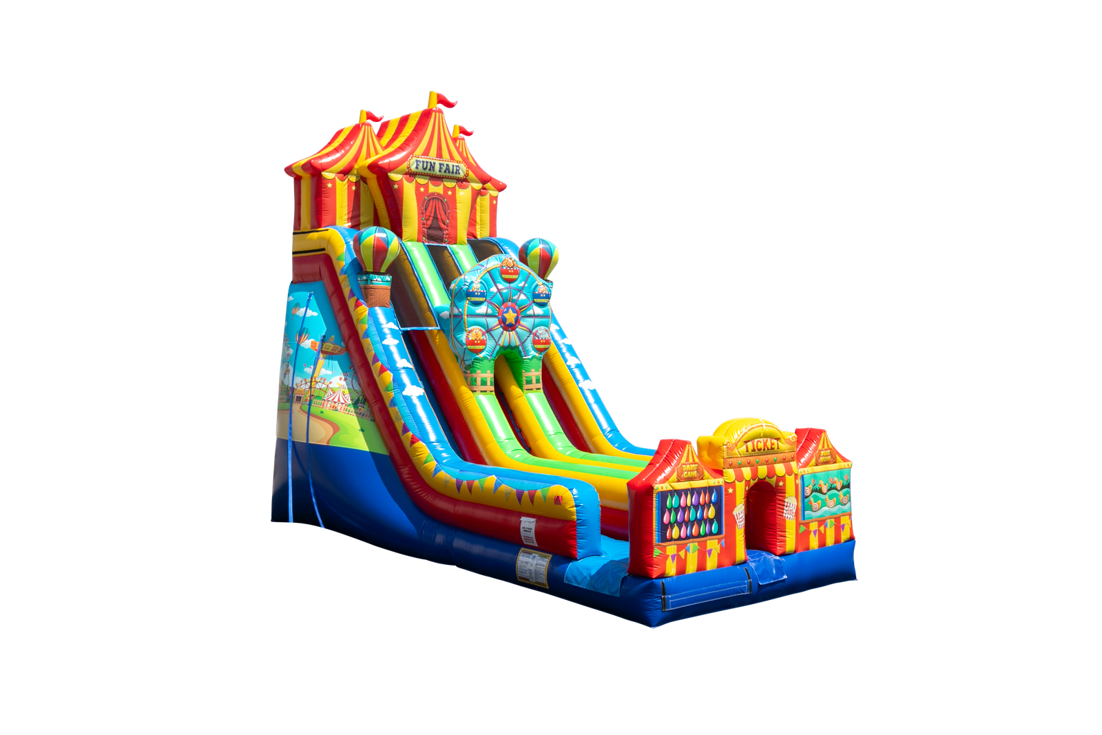 Commercial inflatable equipment ready for financing